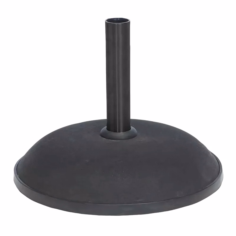 Concrete Black Umbrella Base