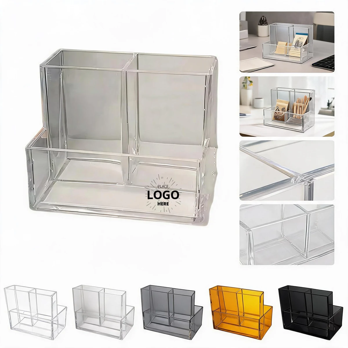 Acrylic Pen and Cosmetic Organizer 1