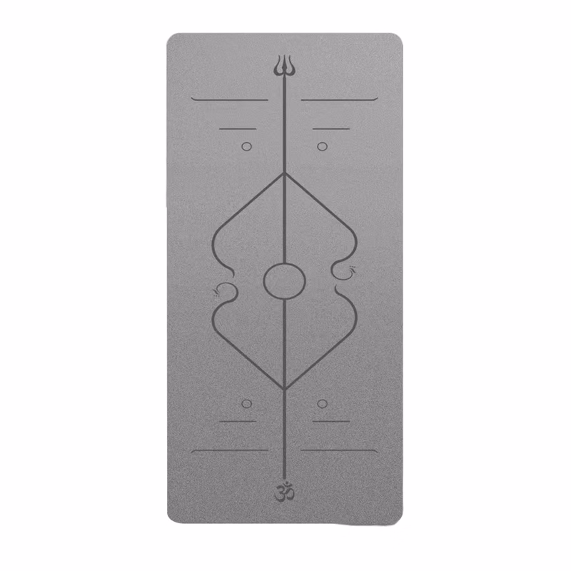 Monochrome Performance Mat with Pose Guides