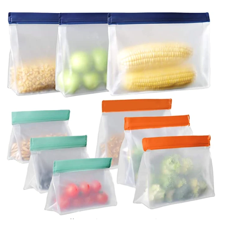 Silicone Food Grade Reusable Storage Bag 1