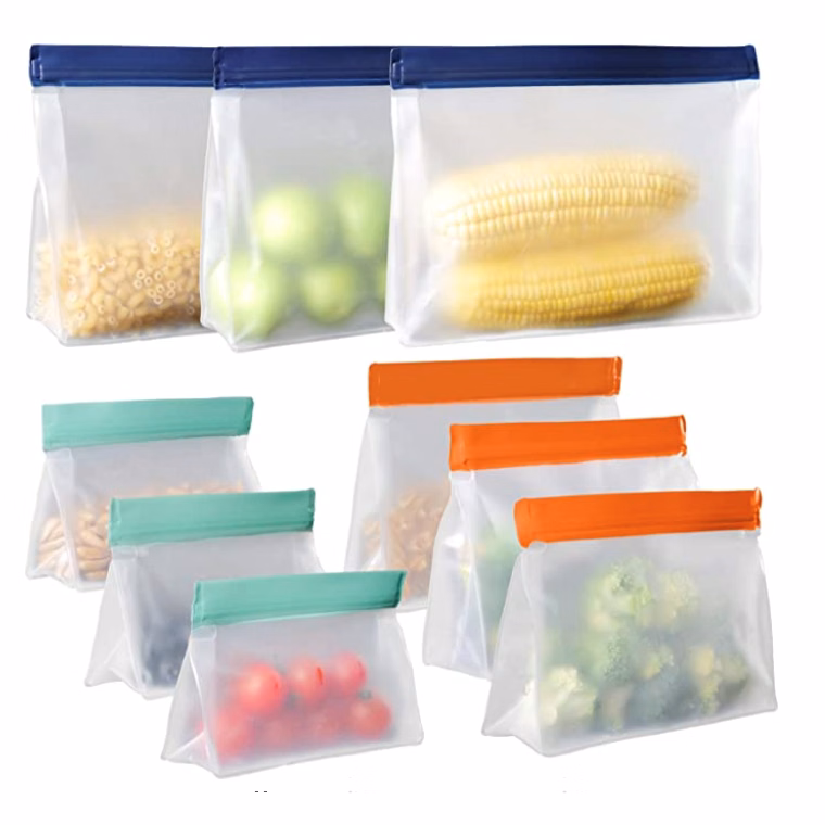 Silicone Food Grade Reusable Storage Bag