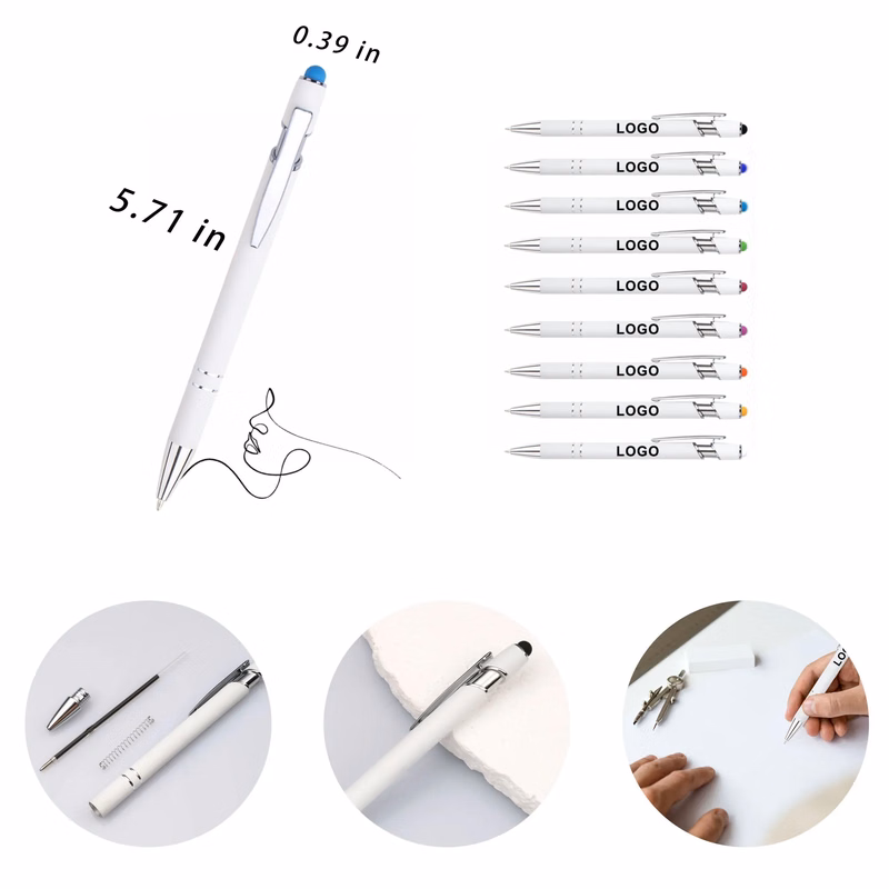Press The Ballpoint Pen With Logo For Study,Sustainable