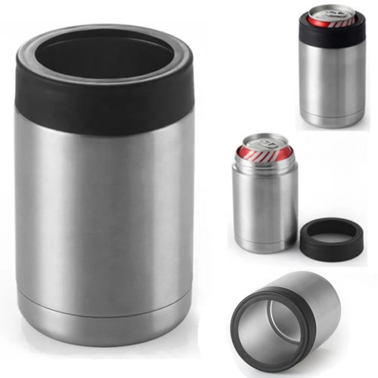 12 oz Stainless Steel Vacuum Insulated Can Cooler 1
