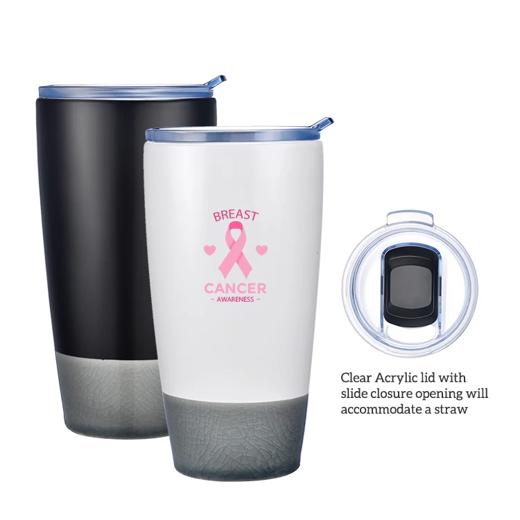 12 oz. Two-tone Double Wall Stoneware Tumbler w/Gift box 1