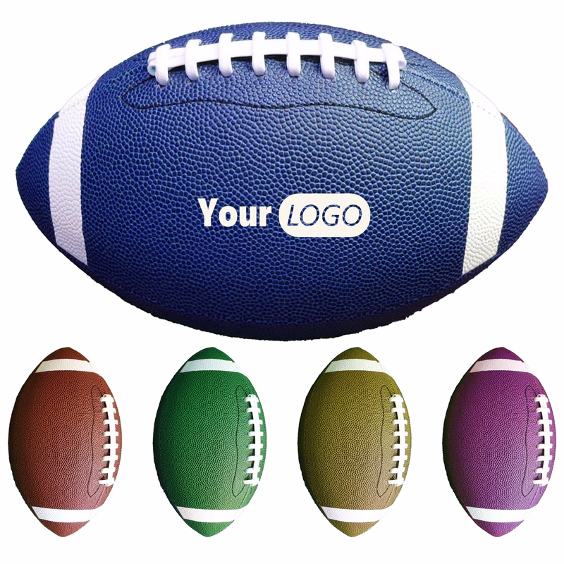 Pu Durable Custom Logo Football For Team Spirit And Branding