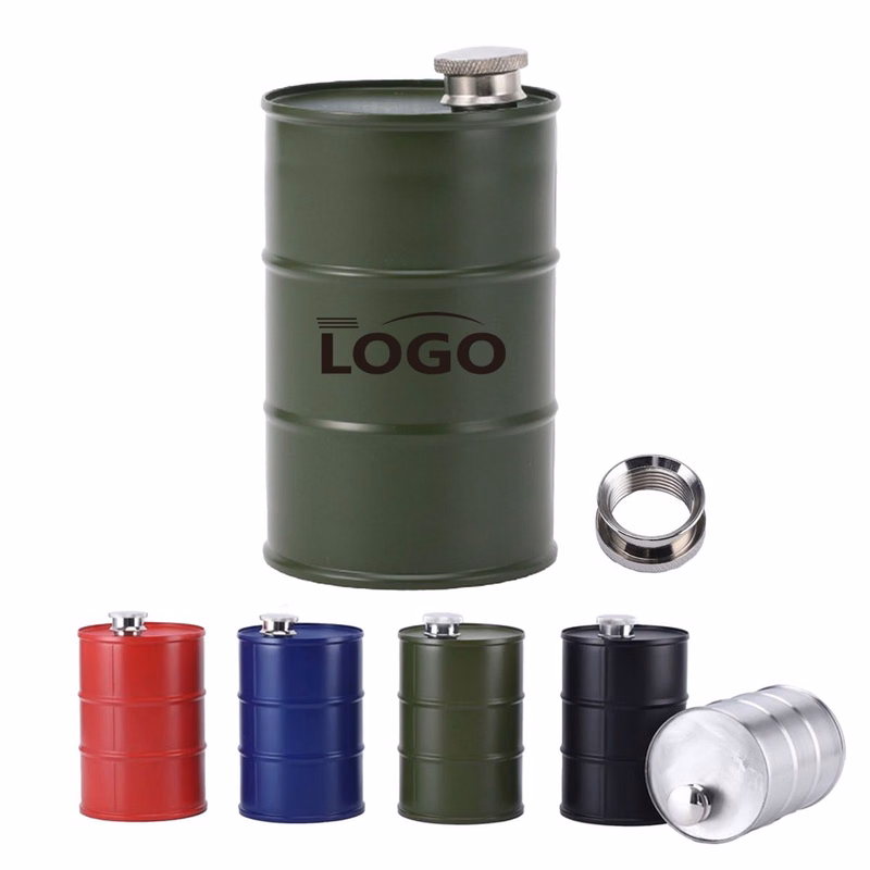 304 Steel Cylinder Camping Flask