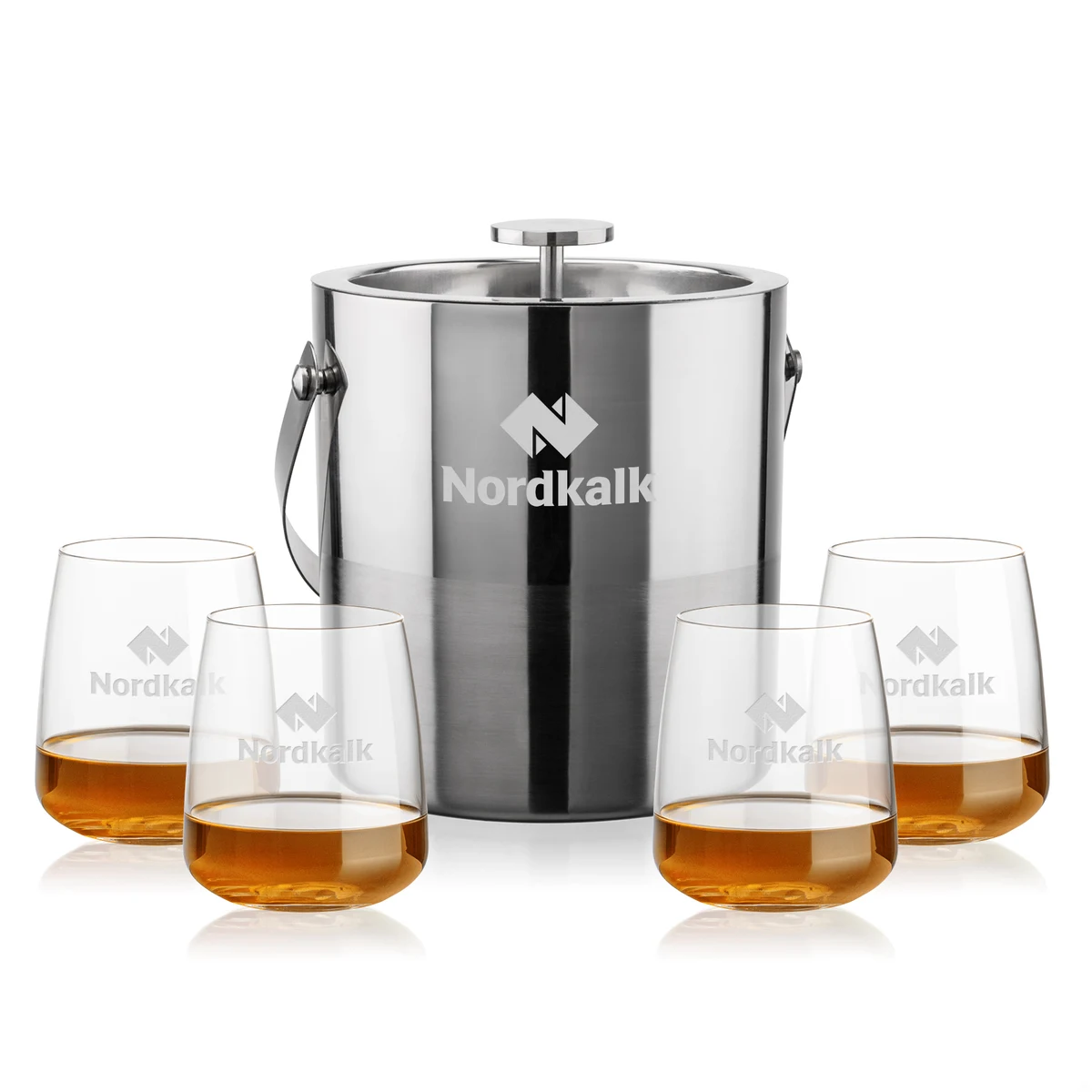 Catania Ice Bucket & Dunhill On-the-Rocks Set 1