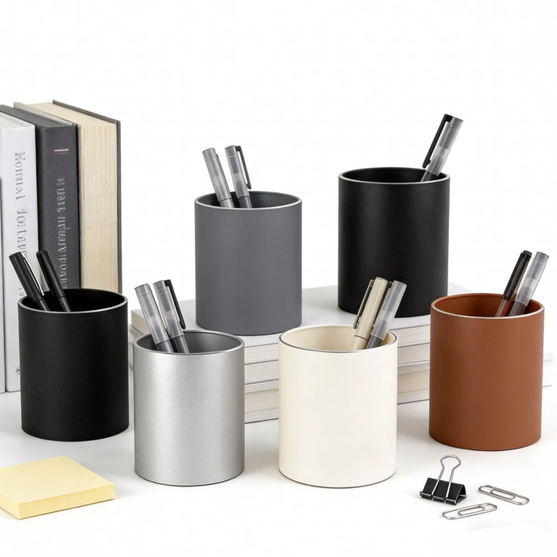 Aluminum Alloy Pen Cup