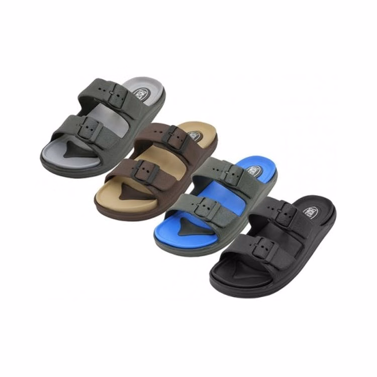 Men's Double Strap Sandals - 4 Colors Sizes 7-12