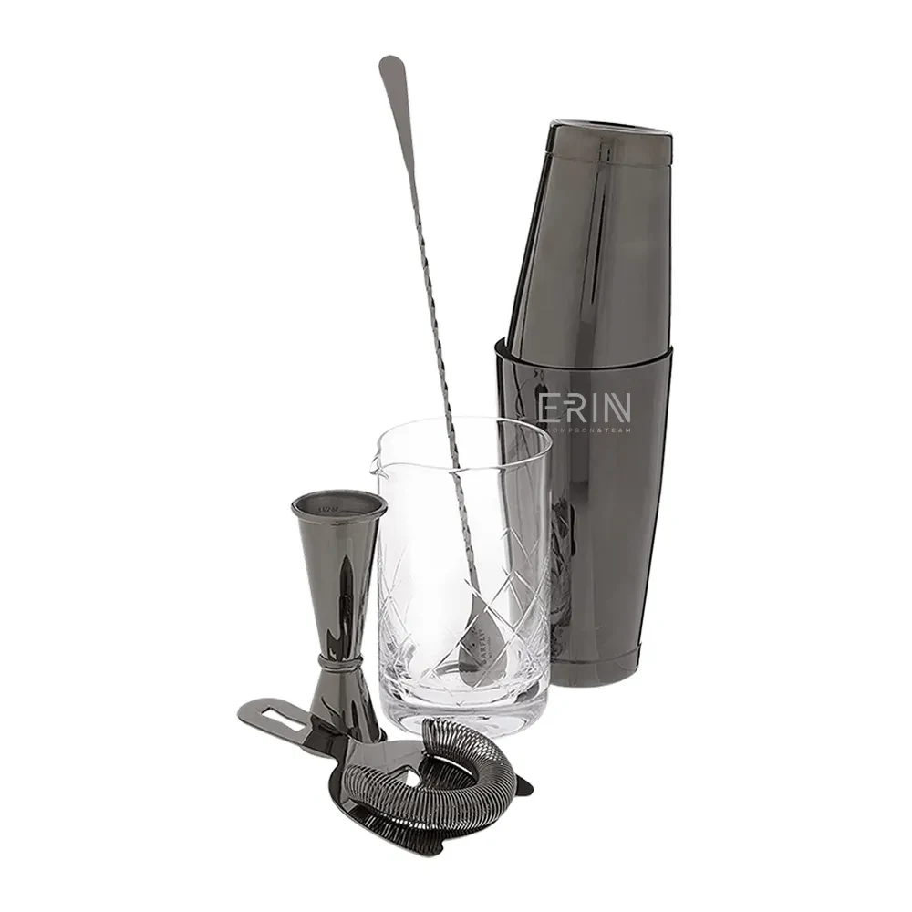 5-Piece Boston Cocktail Mixing Set 1