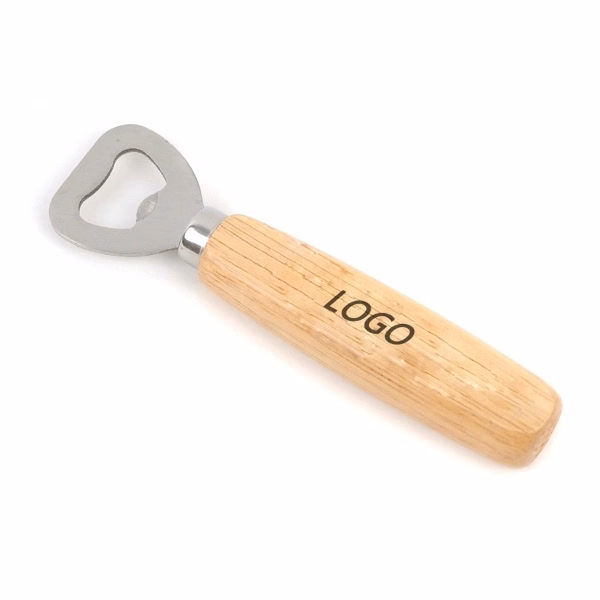 Wooden Handle Bottle Opener