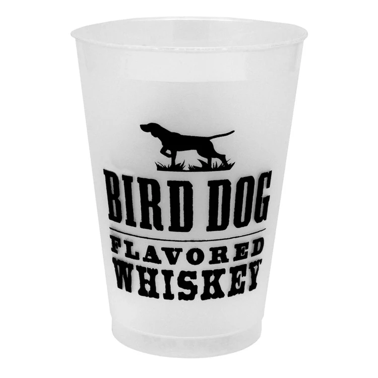 12 oz. Frosted Translucent Plastic Stadium Cup 1