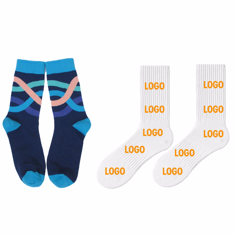 Custom Jacquard Casual Socks