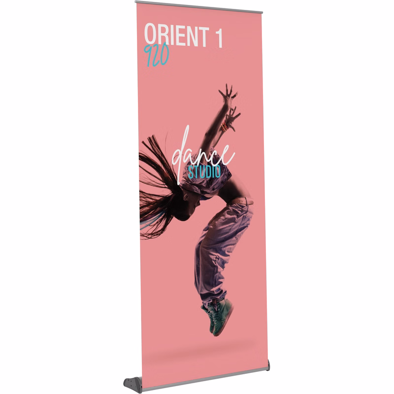 Orient 920 Silver Retractable Banner Stand