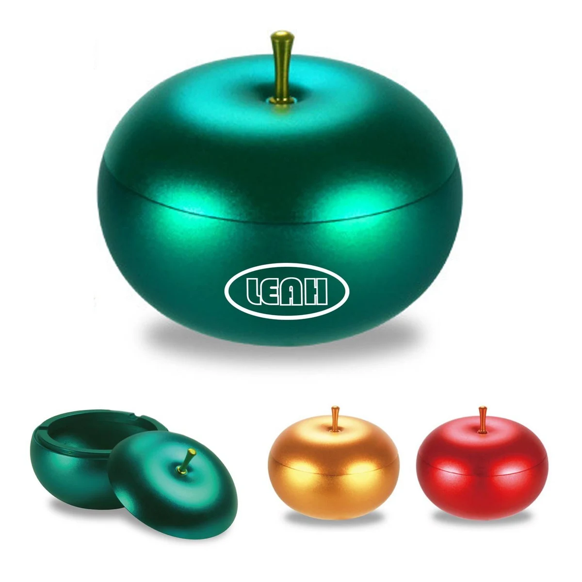 Apple-shape tainless Steel Ashtray 1