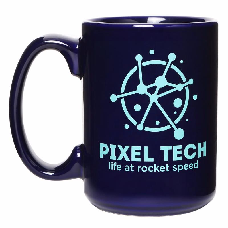15oz Cobalt Ceramic Mug