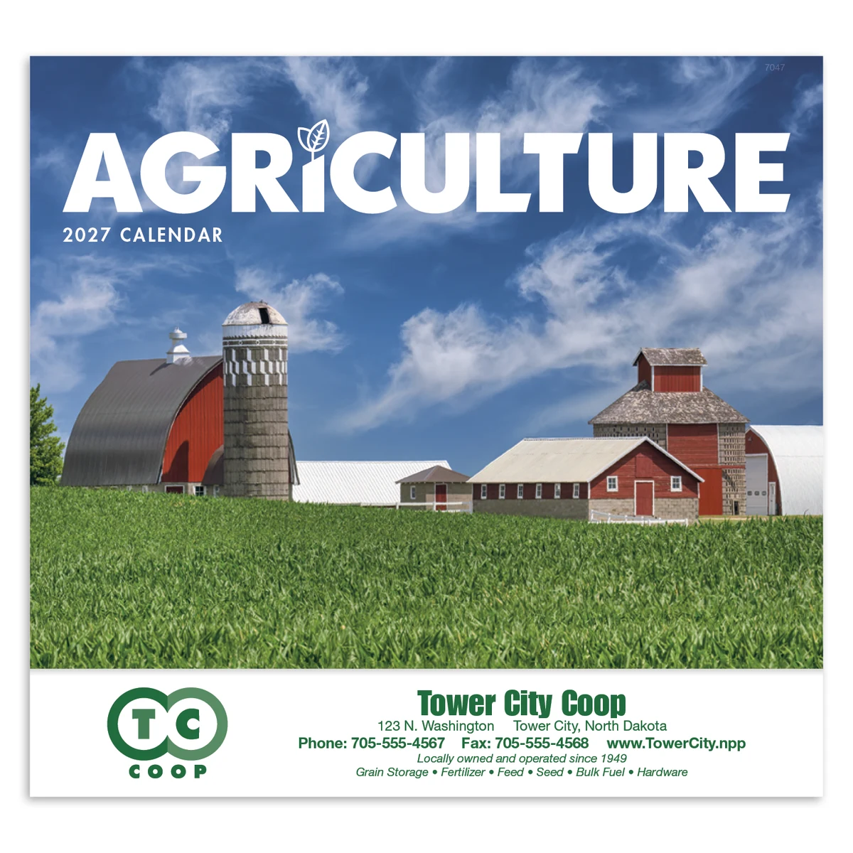 Good Value™ Agriculture - Stapled Calendar 1
