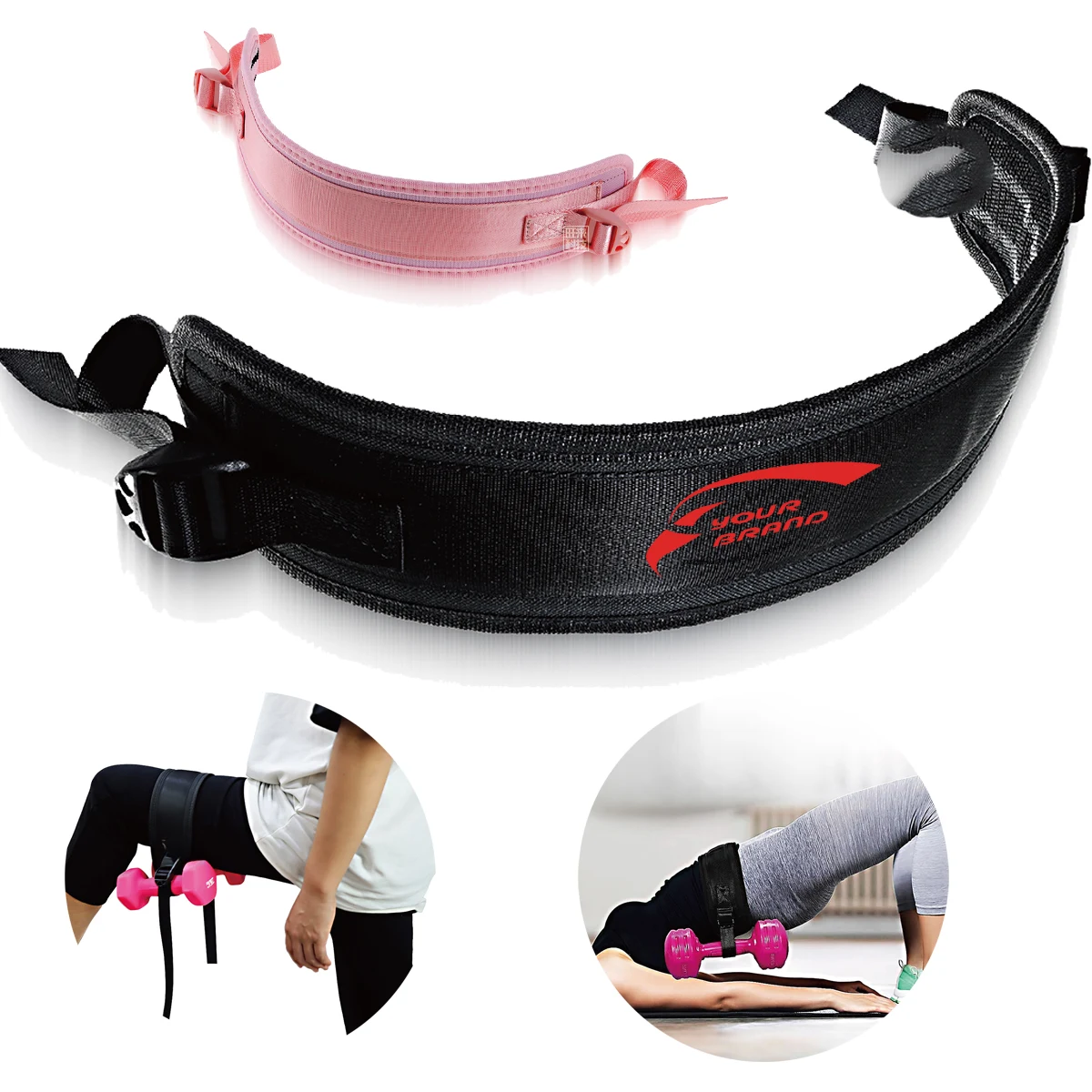 Hip Bridge Belt Yoga Training Weight Bearing Exercise 1