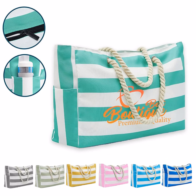 Waterproof Large Beach Tote Bag Summer Sand Proof Picnic