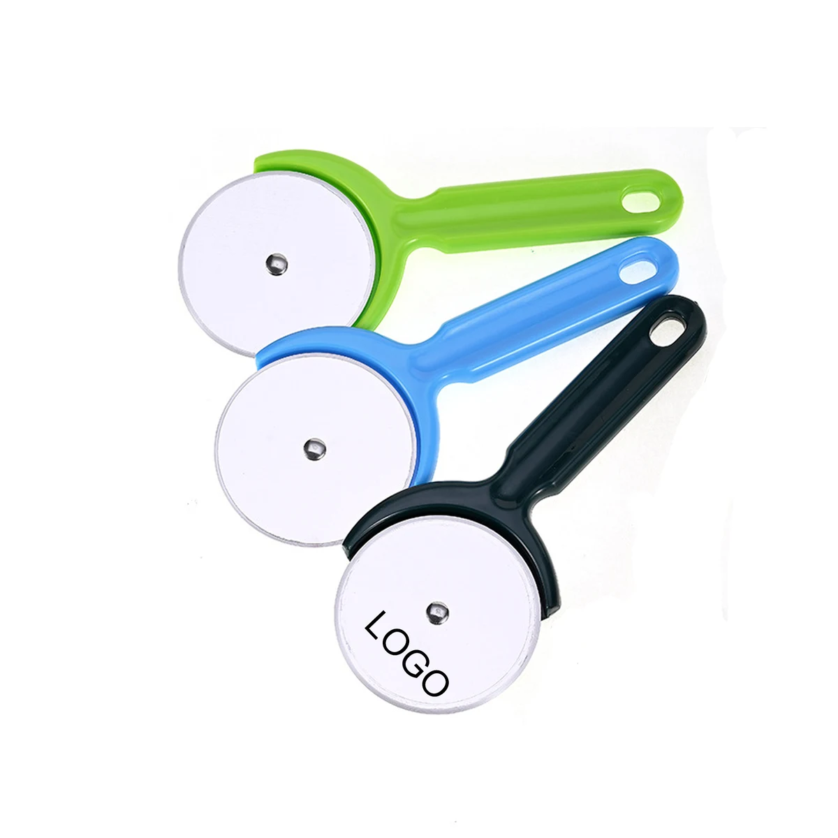 Plastic Handle Pizza Cutter 1
