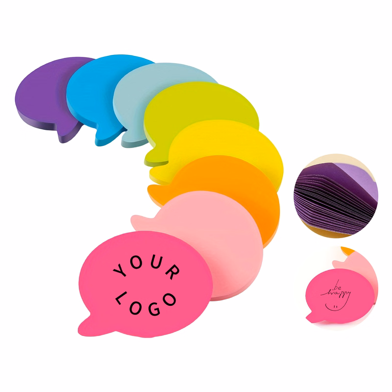 Round Sticky Note Pad 2.76" Diameter 70 Page