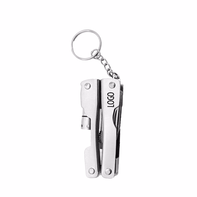 Micro Stainless Multi-Function Pliers w/ Super Bright LED