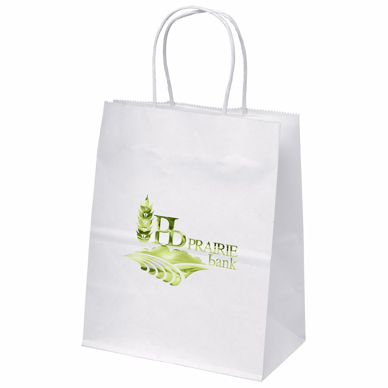 Mini - White Shopper - Foil Print
