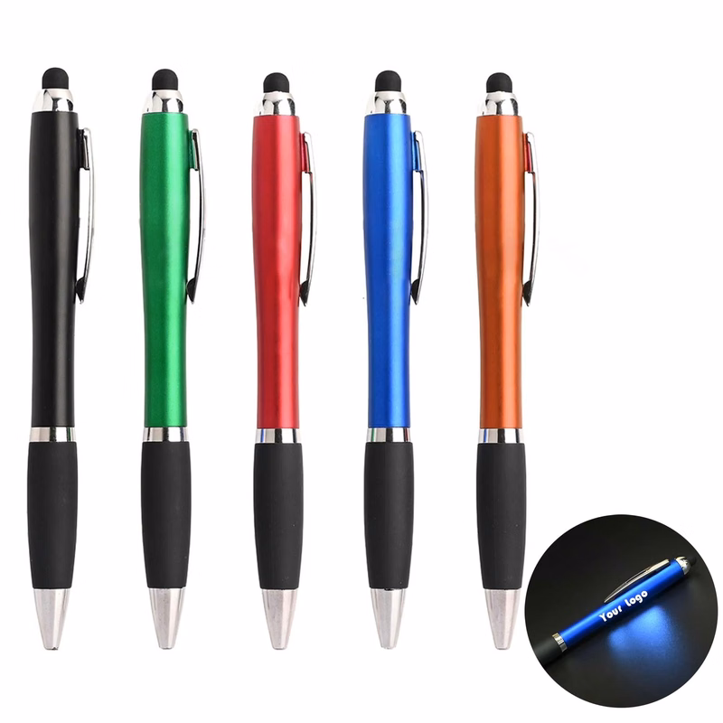 Light Up Pens Stylus TouchScreen Ballpoint