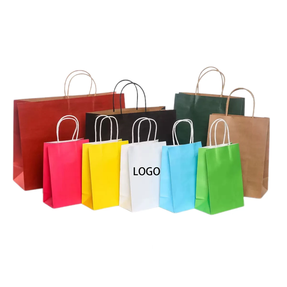 Kraft Paper Bag MOQ 100pcs 1