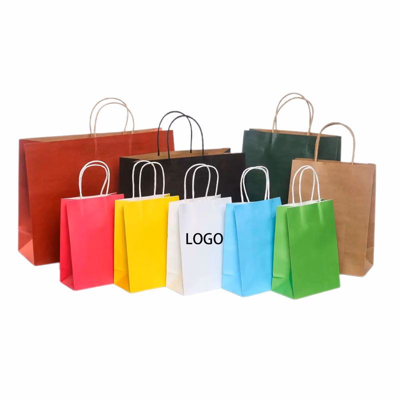 Kraft Paper Bag MOQ 100pcs