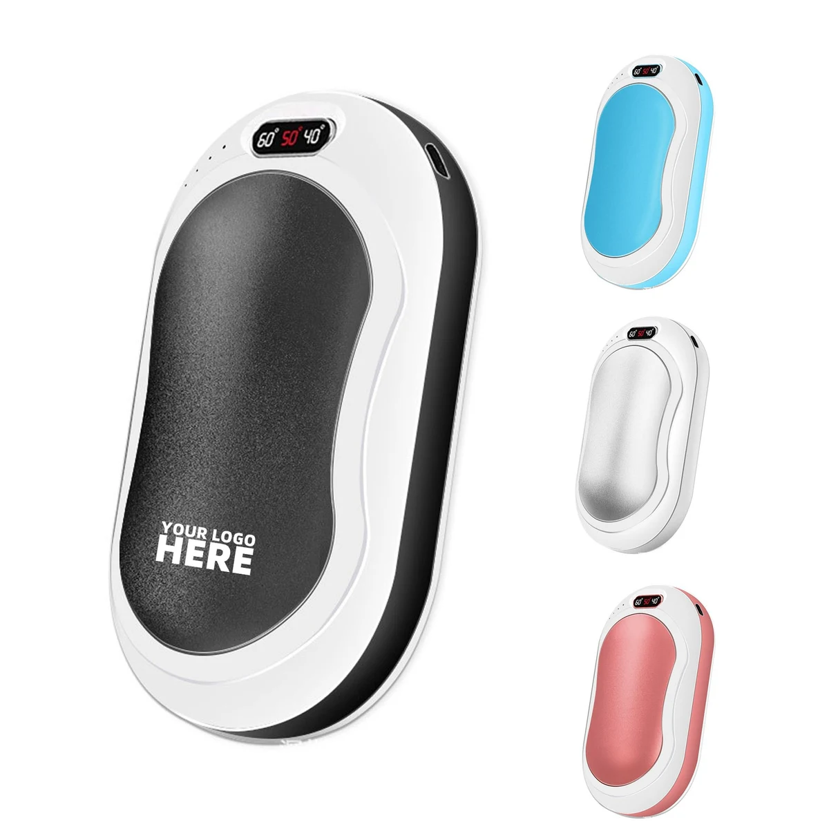 4" 1 USB Rechargeable Hand Warmer Power Bank
1