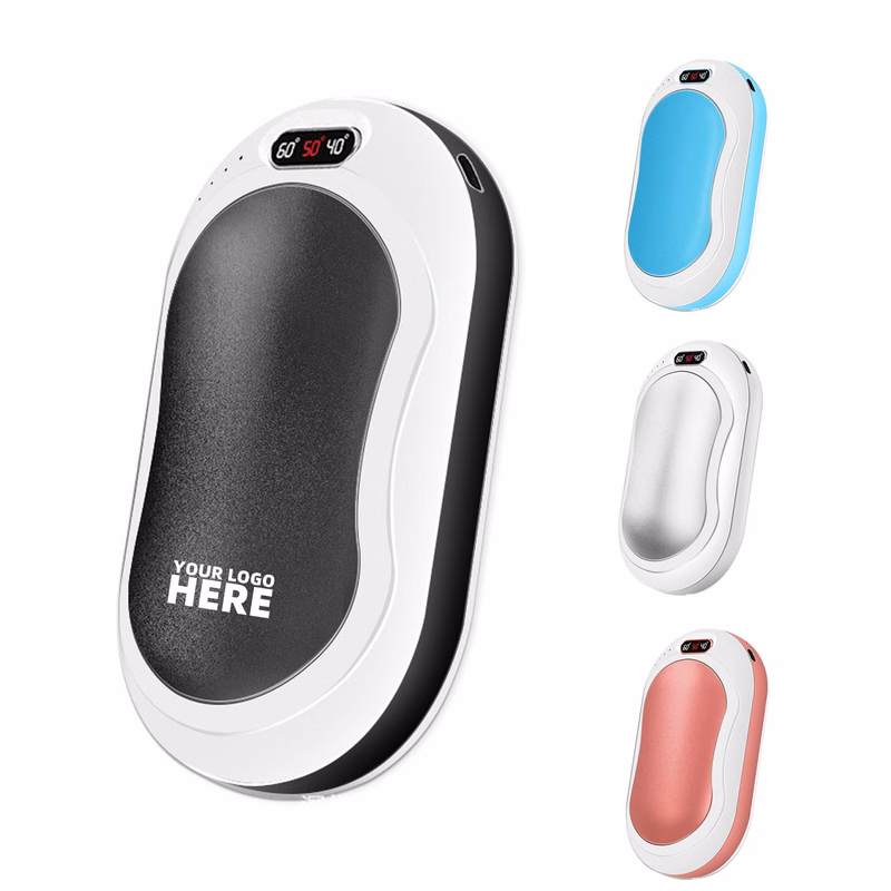 4" 1 USB Rechargeable Hand Warmer Power Bank
