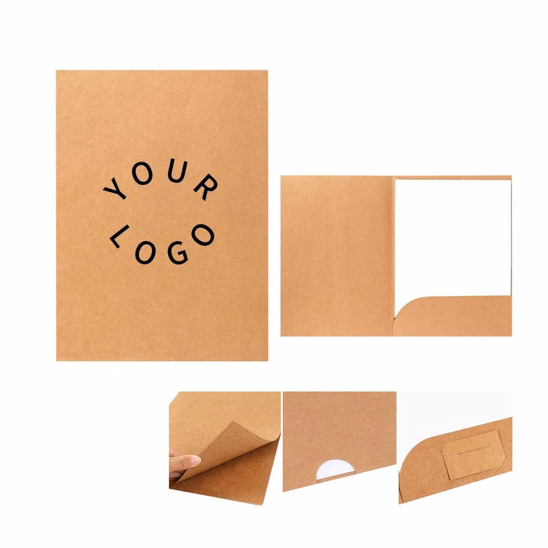 Kraft Paper A4 File Folder Durable Organizer