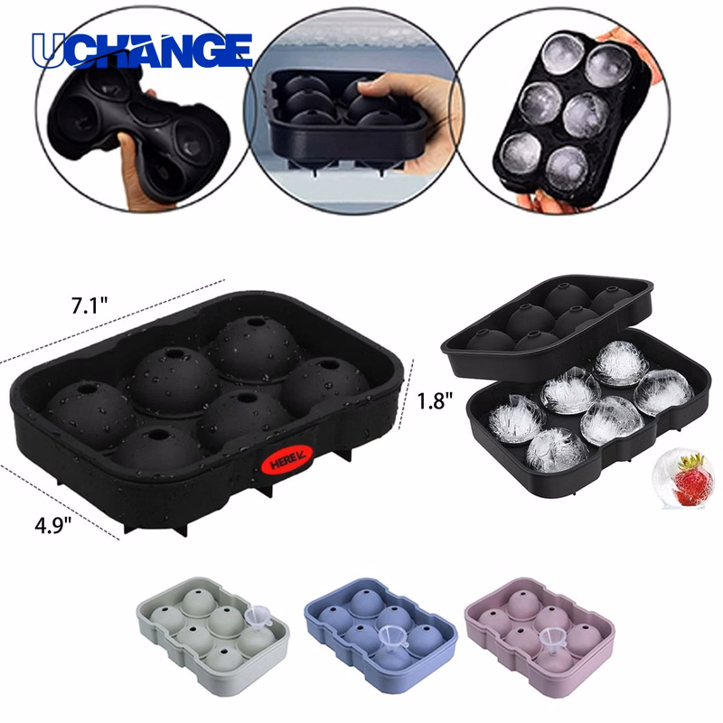 Versatile Silicone Ball Shaped Ice Tray