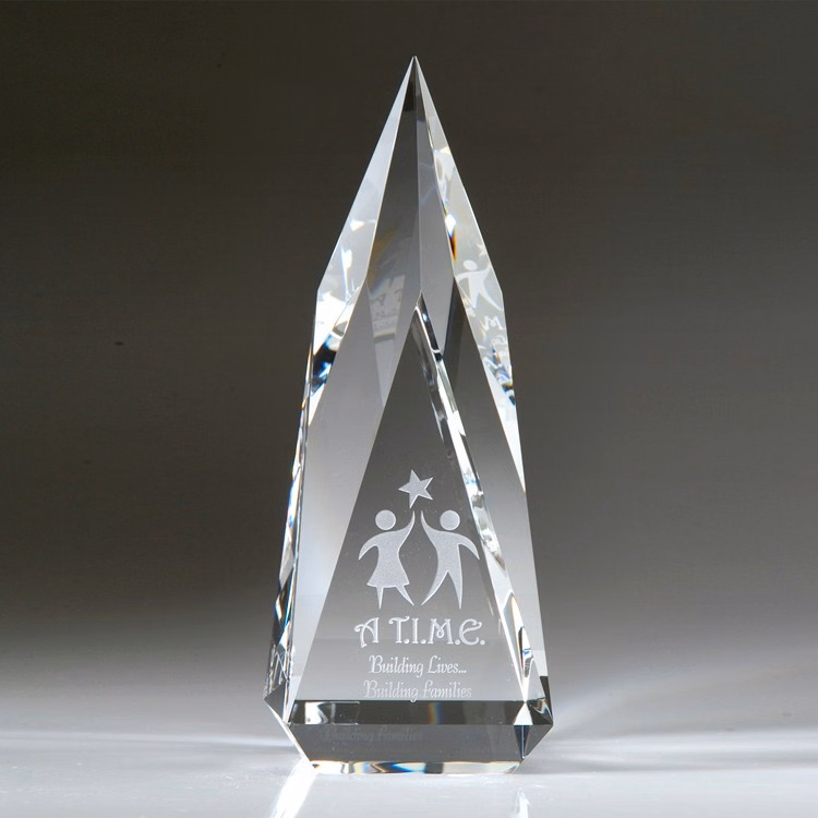 10-1/2" Zenith Crystal Award