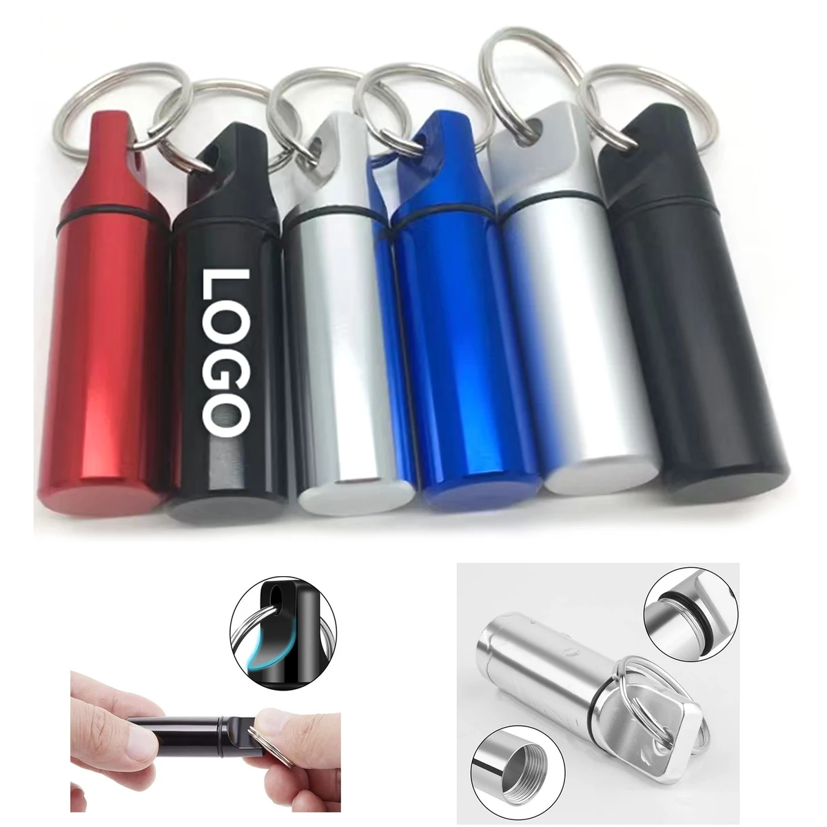 Aluminum Alloy Pill Box 1
