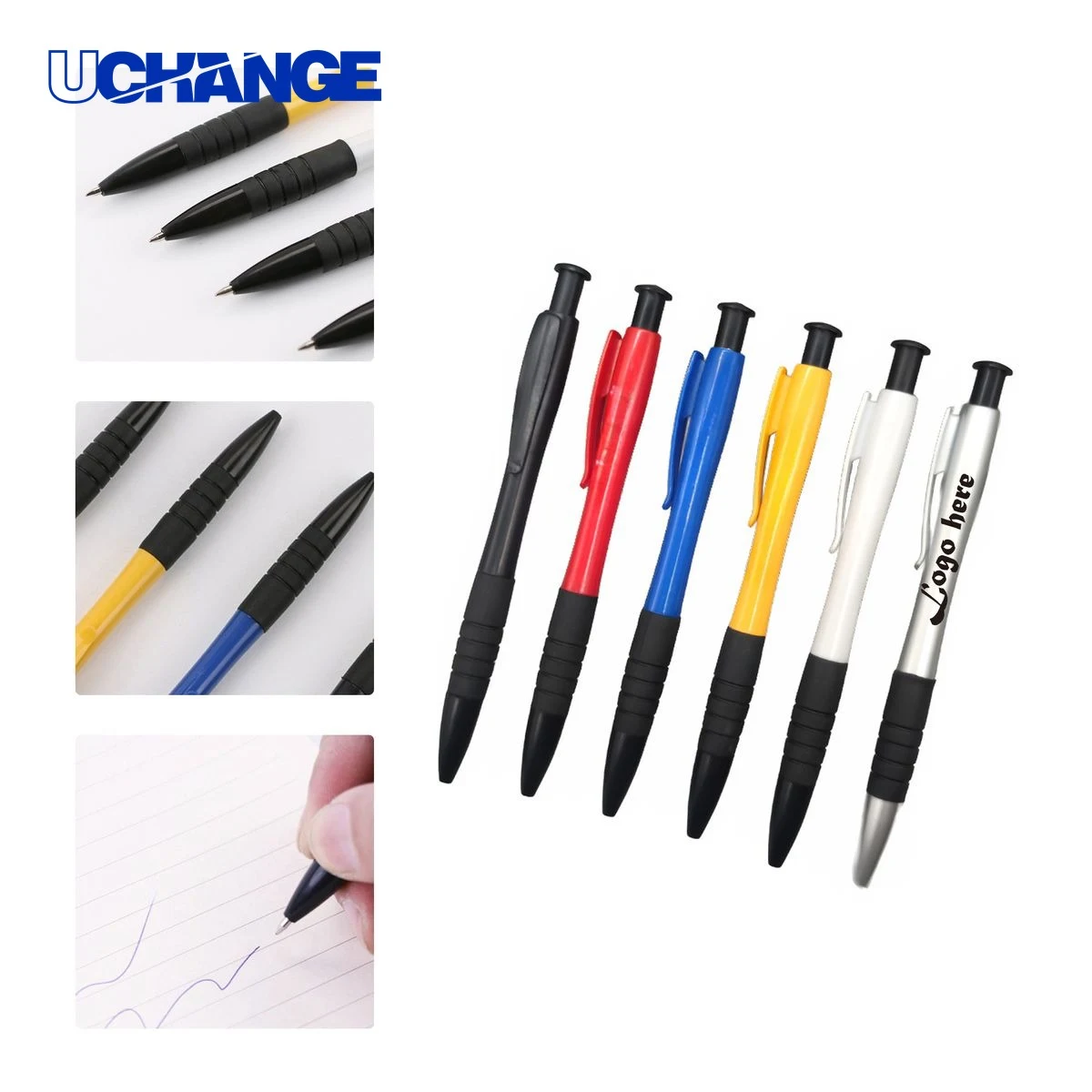 Custom Plastic Ballpoint Pen Tool for Office Gifts, custom pen with logo imprint 1