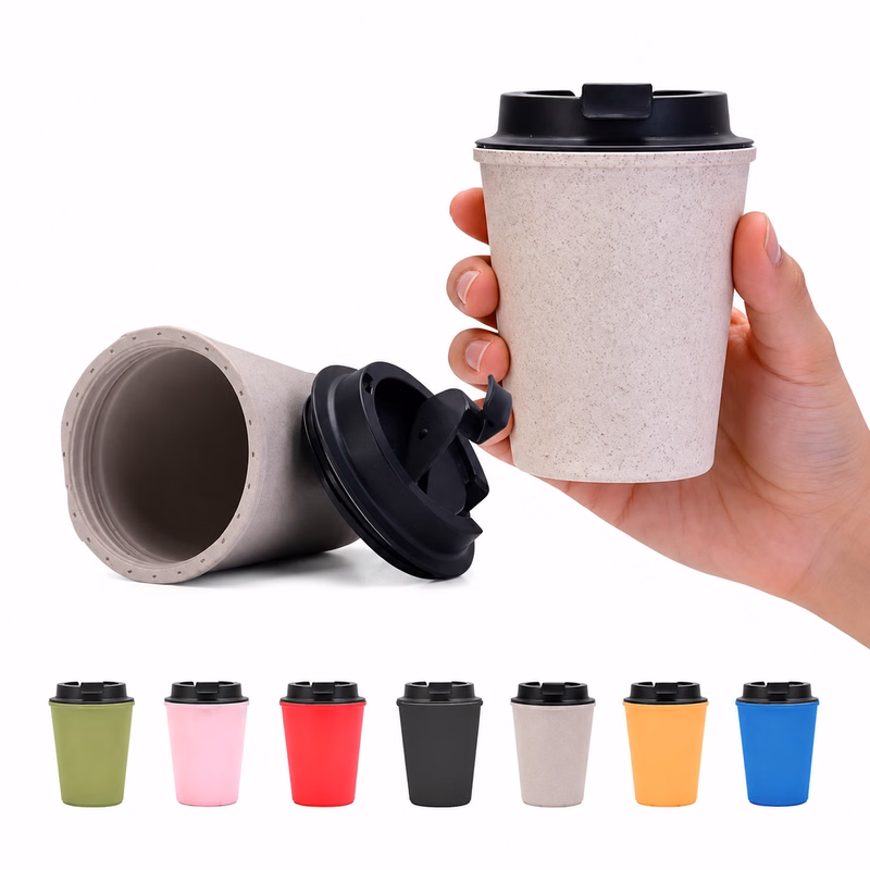 12 Ounce Wheat Straw Coffee Cup