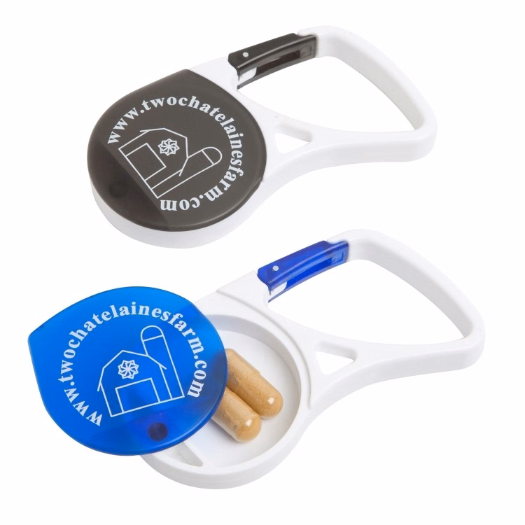 Carabiner Pill Box