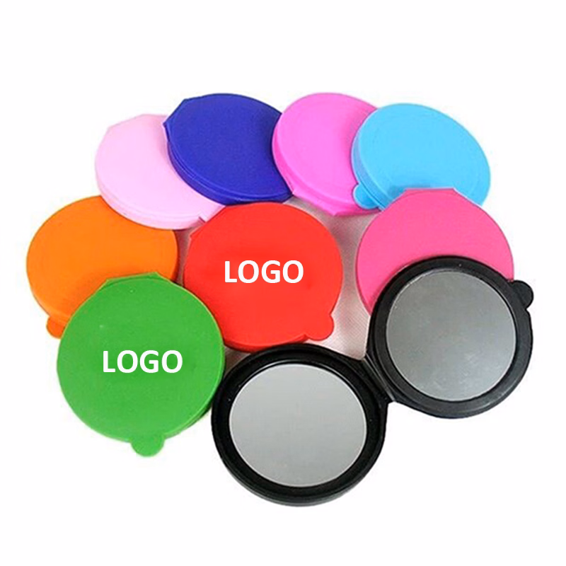 Silicone Folding Cosmetic Mirror