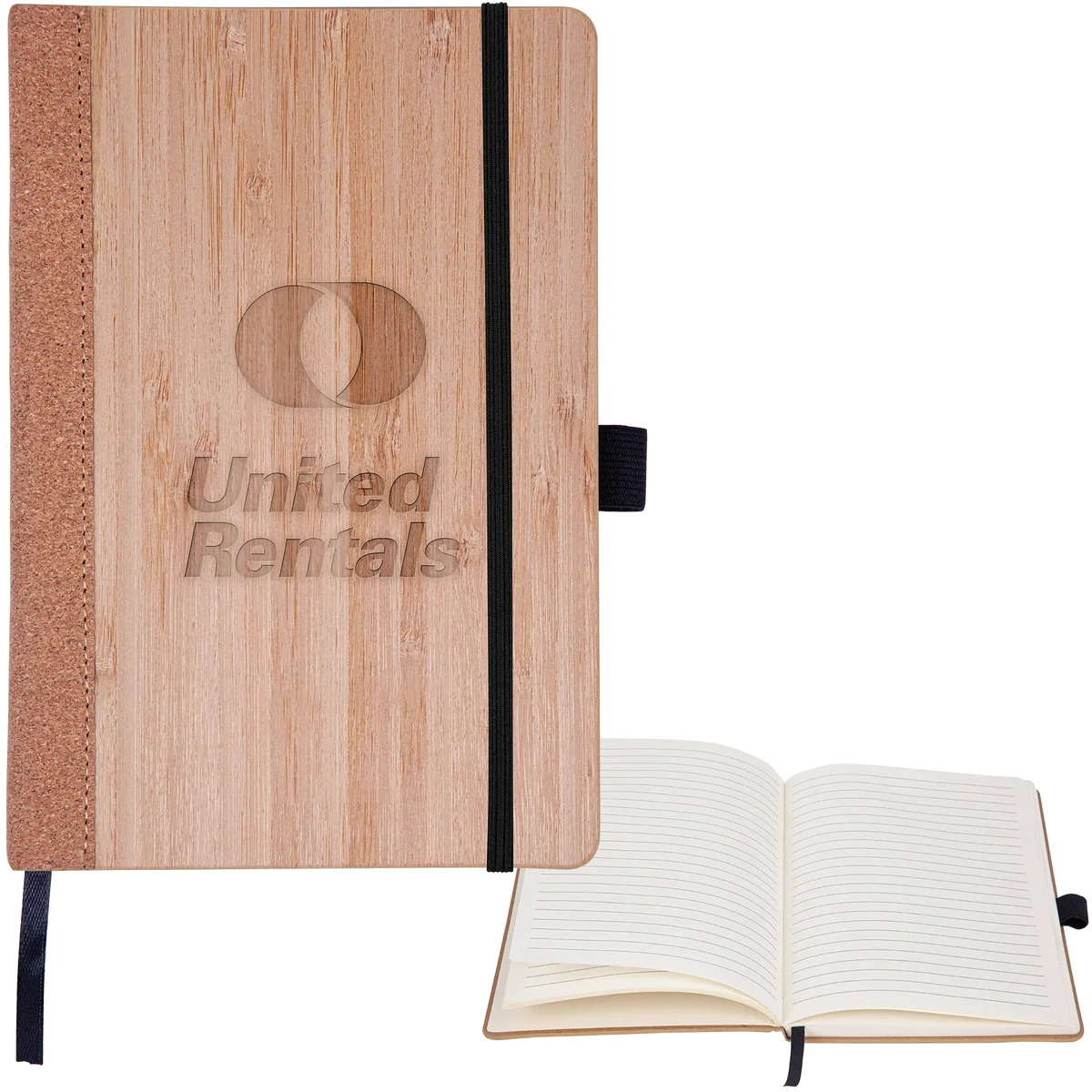 Bamboo Cover Cork Journal 1