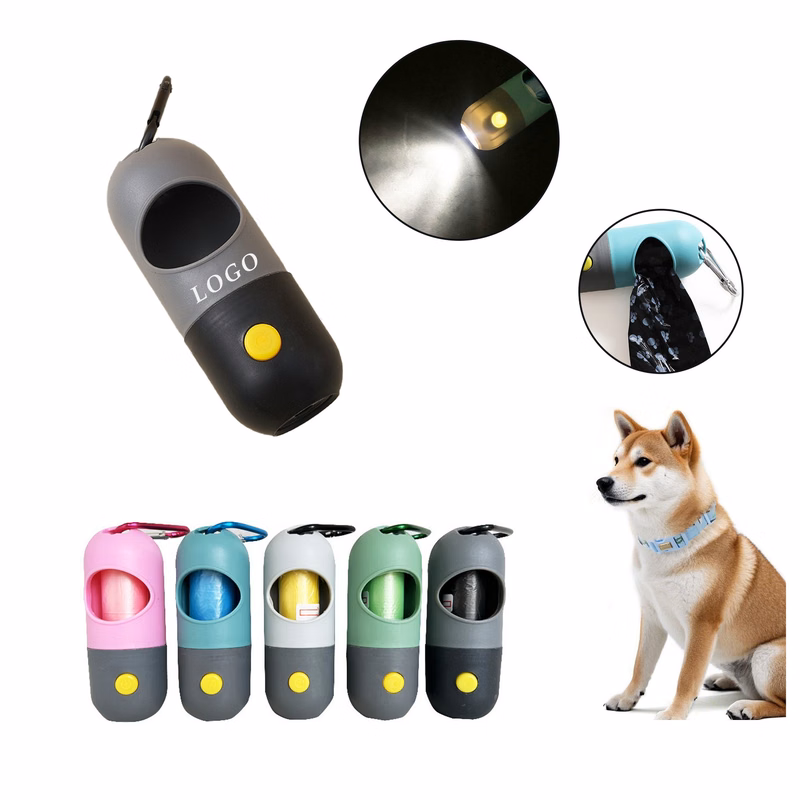 Pet Waste Bag Holder & LED