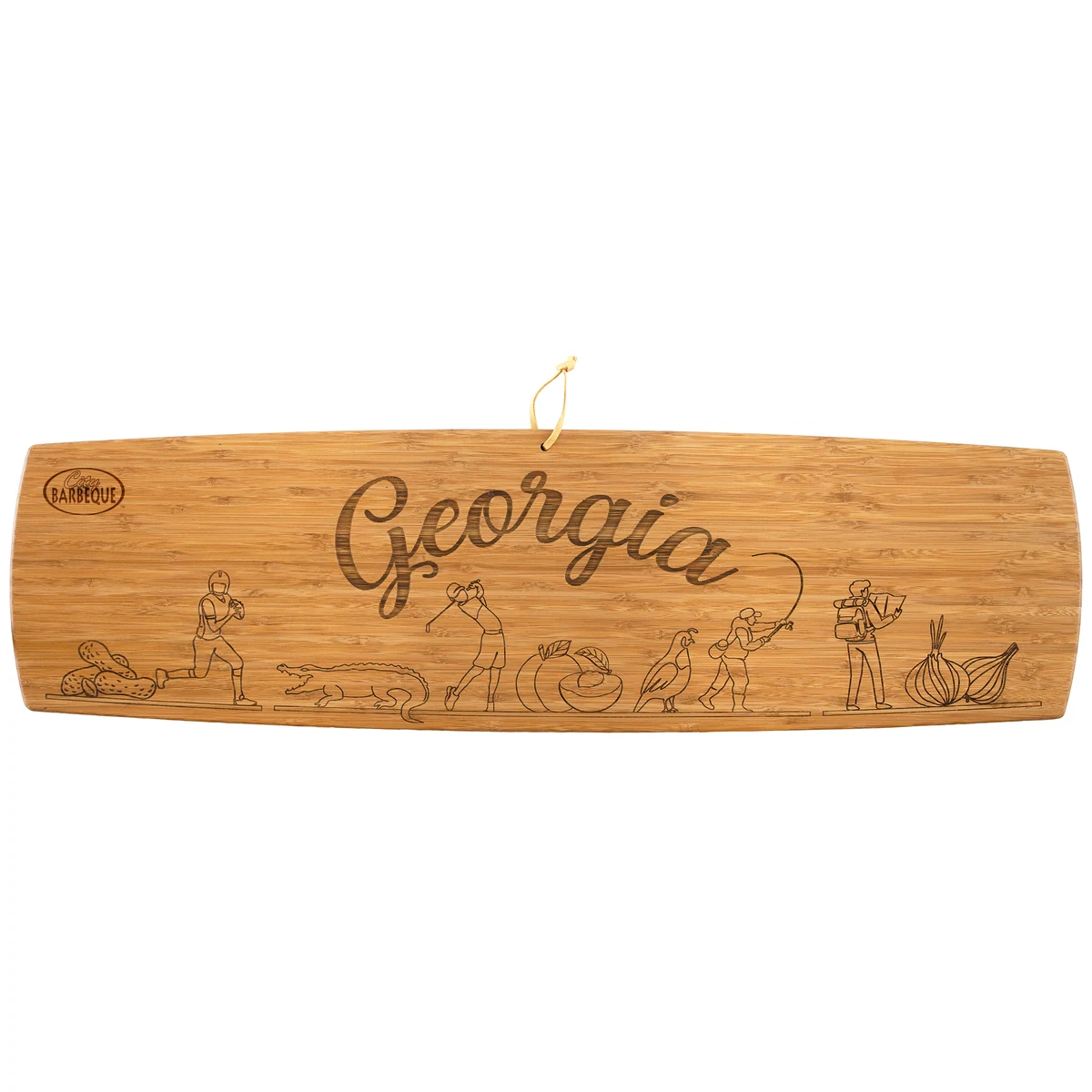 Georgia State Charcuterie Board 1