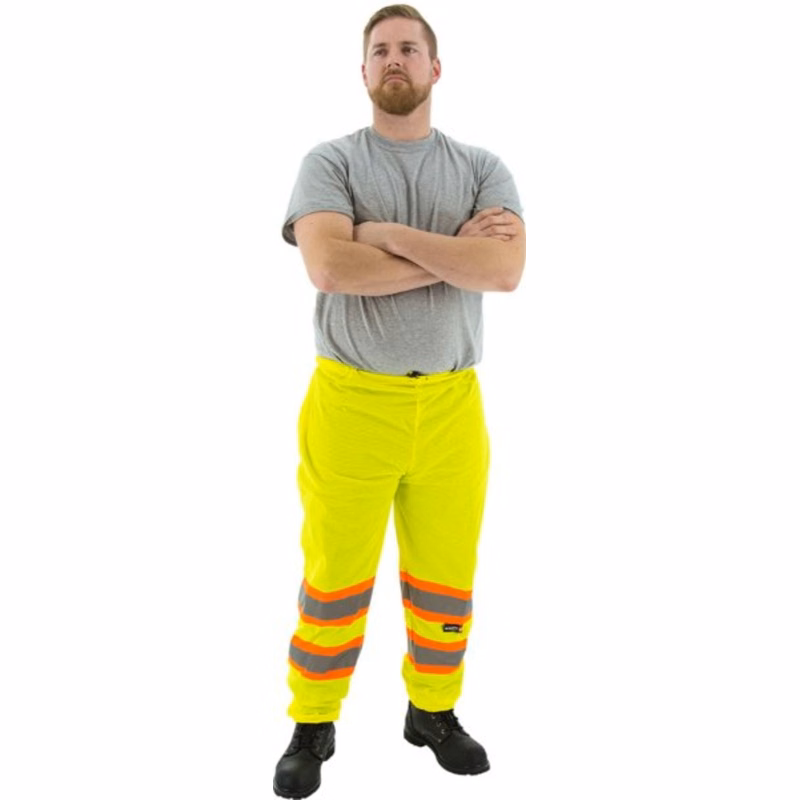 Majestic  Hi-Viz Pants with DOT Striping, ANSI E