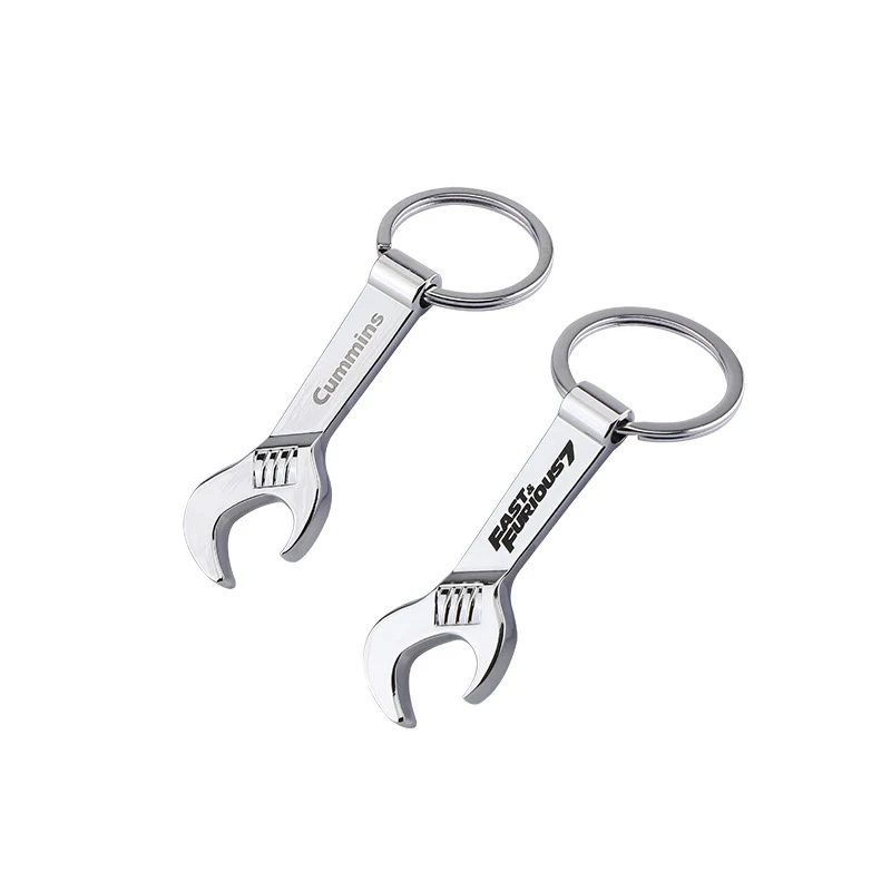 Mini Wrench Beer Metal Can Opener With Keyring 1