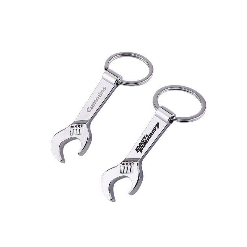 Mini Wrench Beer Metal Can Opener With Keyring