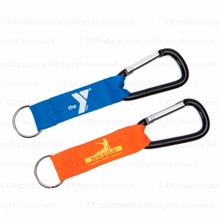 Polyester Key Tag with Carabiner