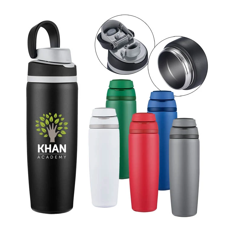 25oz. Dual-Lid Vacuum Insulated Travel Tumbler 1