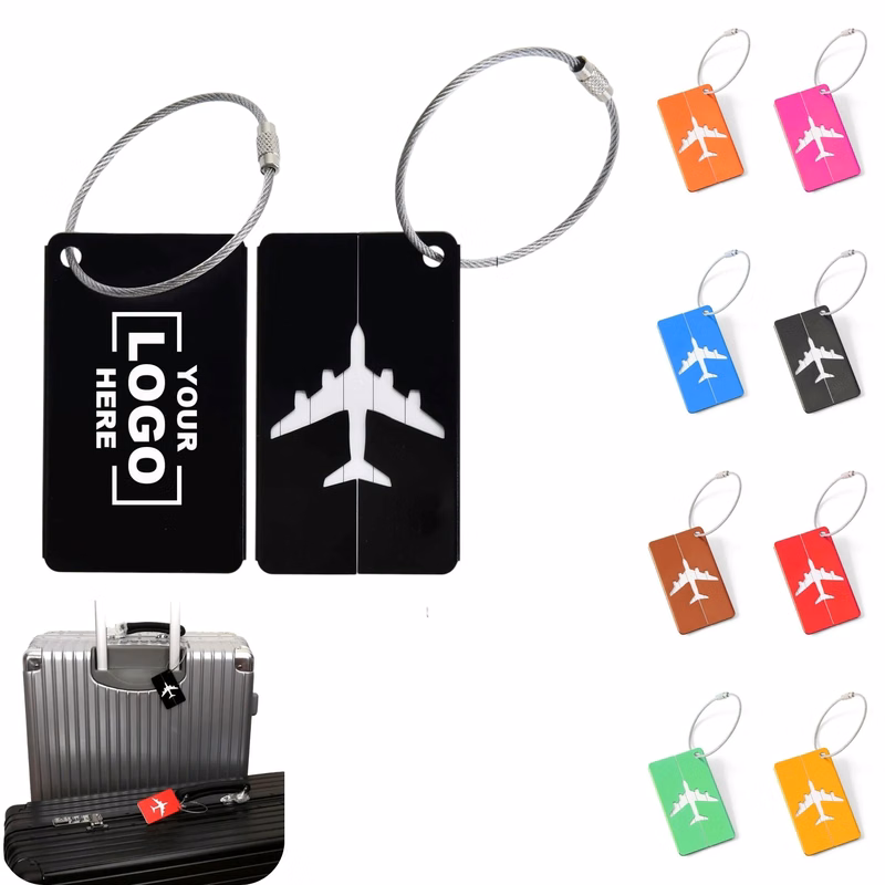 Aluminum Alloy Travel Carry On Luggage Tag