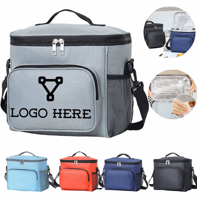 Thickened Foil Insulated Picnic Tote Bag